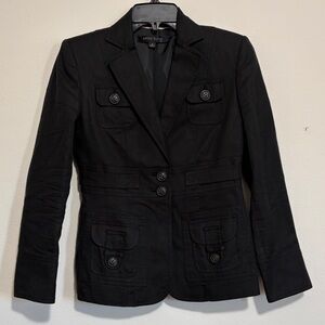 Anne Klein Women's Classic Black Suit Jacket